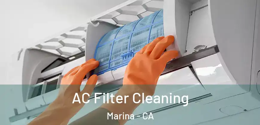 AC Filter Cleaning Marina - CA