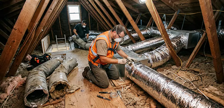 AC Duct Replacement in Marina
