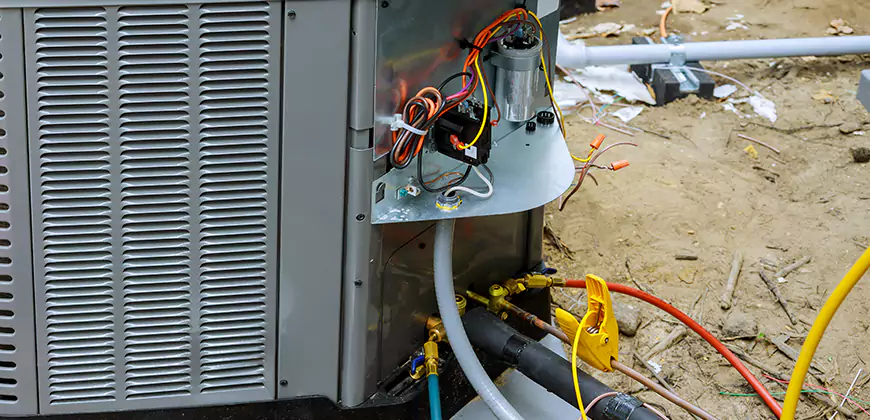 Refrigerant Line Leak Repair in Marina
