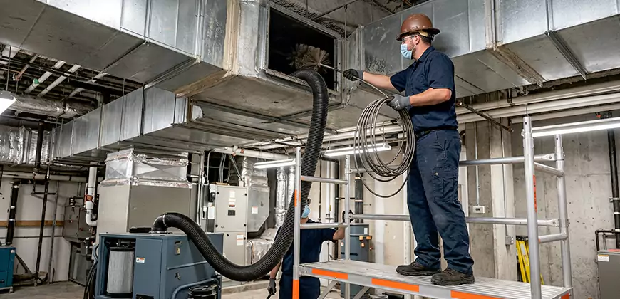 Commercial AC Duct Cleaning in Marina