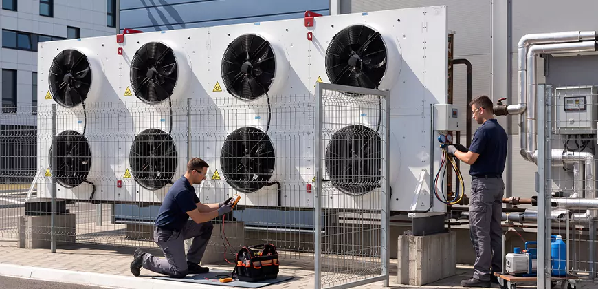 Commercial Chiller Systems in Marina